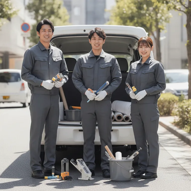 바닥 시공 팀 위치: 광명